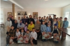  Епархиальным отделом по церковной благотворительности и социальному служению переданы школьные наборы